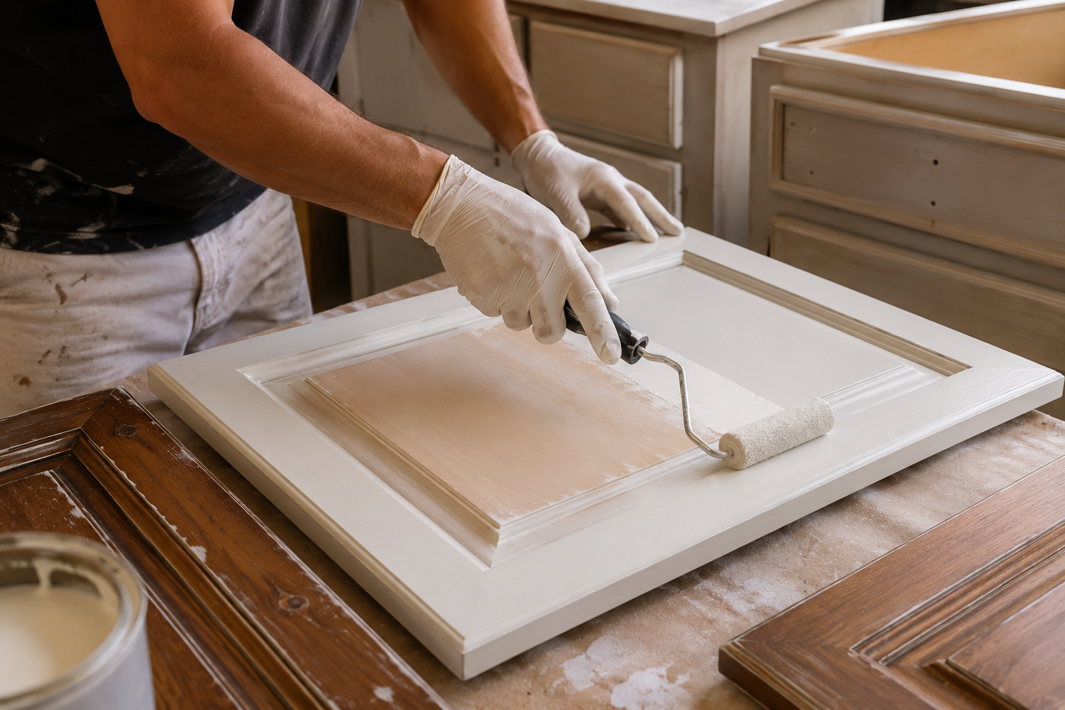 Interior Painting 2 Cabinet Painting, Refinishing, Staining, and Glazing