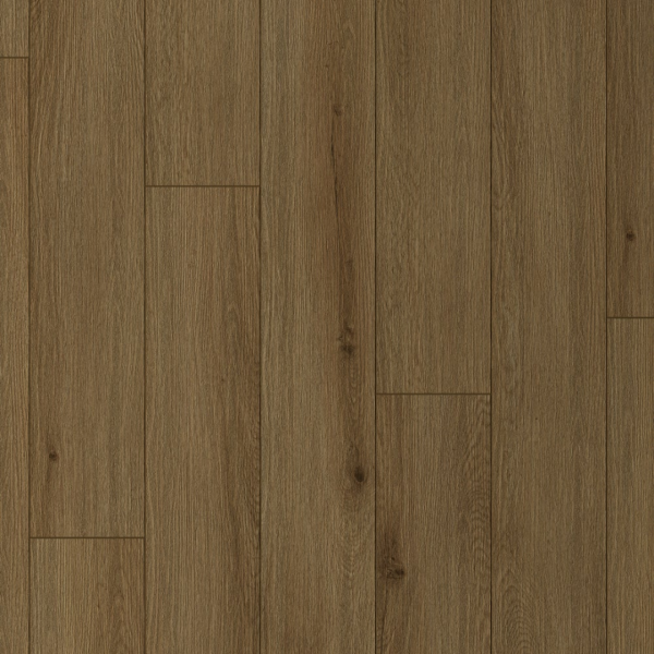 Laminate flooring Fallen Oak – water-resistant planks with a rustic oak wood-look finish, ideal for warm, natural-style home and office interiors