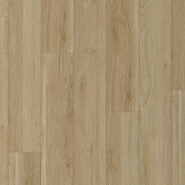 Laminate flooring Karsten – water-resistant planks with a refined wood-look texture in neutral tones, perfect for modern and versatile interior designs