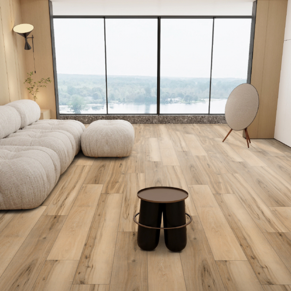 Laminate flooring McHenry from Monument Collection – water-resistant planks with a warm wood-look finish, ideal for cozy and durable interior spaces.