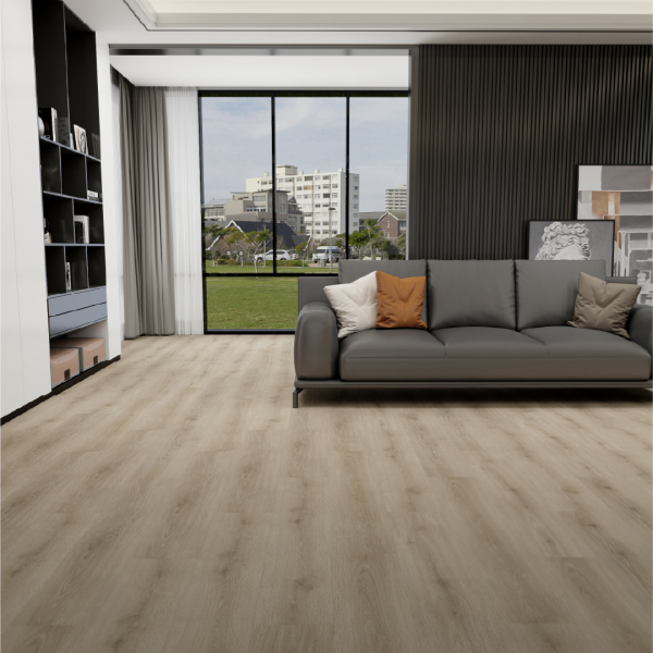 Laminate flooring Vermillion from Monument Collection – water-resistant planks with a rich, natural wood-look, perfect for elegant and long-lasting interiors