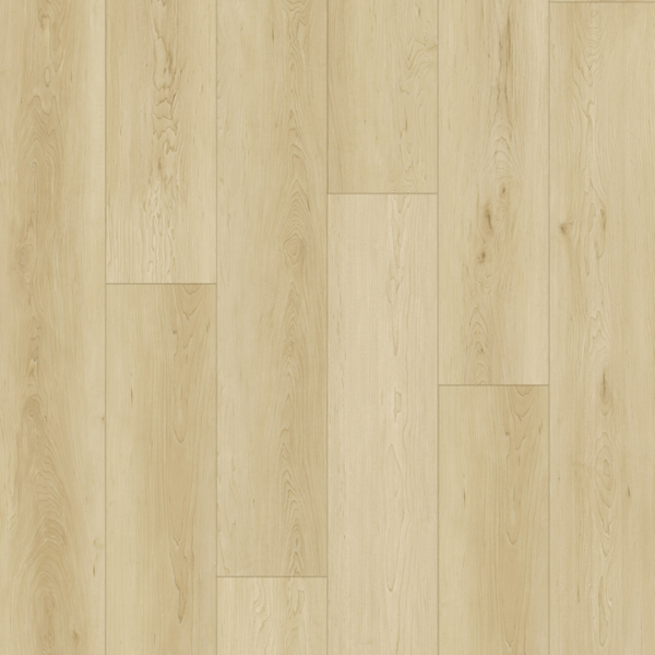 Vinyl flooring American Maple from eTERRA White Collection – water-resistant planks with a natural maple wood-look, ideal for modern and cozy interiors.
